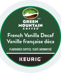 Alternative view of Green Mountain Coffee Roasters French Vanilla Decaf, Single-Serve Keurig K-Cup Pods, Flavored Light Roast Coffee, 24 Count 24 Count (Pack of 1)