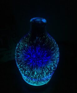 Porseme 280ml Essential Oil Diffuser 3D Glass Aromatherapy Ultrasonic Humidifier - Auto Shut-Off, Timer Setting, BPA Free for Home Hotel Yoga Leisure SPA Gift H1-280ml Vase 32 71wD2v5Oh9L