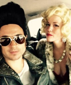 zeroUV - White Square Sunglasses for Men with Colored Reflective Mirror Lens Gold Amber 60 Millimeters 35 71wEN1AnbjL