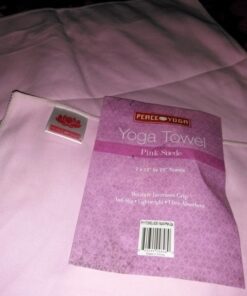 Yoga Sport Non Slip Suede Exercise Towels, 2 Pack Blue 15" x 24" 7 71wERz3NYtL