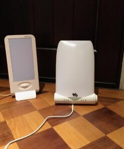 Aura Day Light Lamp, 10,000 Lux of Full Spectrum Bright Light with Adjustable Lux Dial and Timer- 100% UV Free{2 Year Warranty Includes Bulb and Lamp} 49 71wF1CJNRPL