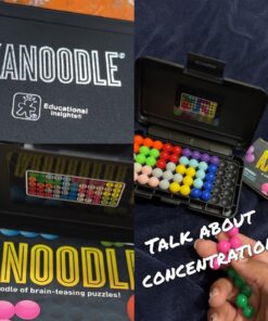 Educational Insights Kanoodle 3D Brain Teaser Puzzle Game, Featuring 200 Challenges, Gift for Ages 7+ 25 71wFgj7QPtL