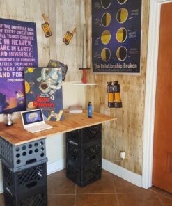 Fadeless Bulletin Board Paper, Fade-Resistant Paper for Classroom Decor, 48” x 12’, Weathered Wood, 1 Roll 48 Inches x 12 Feet 63 71wFpyl uML