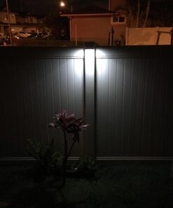 InnoGear Solar Gutter Lights, 24 LEDs Solar Motion Sensor Lights IP65 Waterproof Solar Outdoor Lights Solar Wall Lights Security Lighting for Yard Porch Patio, Pack of 4 50 71wGnCQke8L