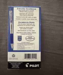 PILOT EasyTouch Refillable & Retractable Ballpoint Pens, Fine Point, Blue Ink, 12-Pack (32211) 21 71wGu3HKqDL