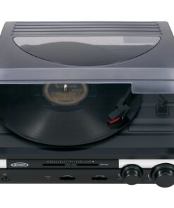Jensen JTA-230 3 Speed Stereo Turntable with Built in Speakers, Aux in, Vinyl to MP3 Converting/Encoding Classic 22 71wH8ceTDtL