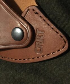 CRKT Woods Chogan Tomahawk Sheath: Full Grained Leather, Multiple Snaps, Belt Loops for Secure Carry of T-Hawk, for Use 2730 D2730 37 71wHRXxMPPL