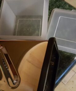 Oliver & Kline Boxed Grater, Stainless Steel Box Surface Glide Technology & Vegetable Slicer Grater with Container for Storage Space A+ Kitchen Gift-4 Sided for Vegetables, Fruit 49 71wHfwtvvNL