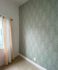 NuWallpaper NU2079 Nomad Damask Peel & Stick Wallpaper, Blue Turquoise 47 71wHgVy3NRL