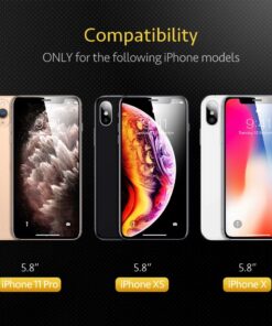 ESR Tempered-Glass Screen Protector Compatible with iPhone 11 Pro/iPhone XS/iPhone X, Easy Installation Frame, Case Friendly, Premium Tempered-Glass Screen Protector for iPhone 5.8 Inch (2019), 2 Pack 35 71wIO3wsIZL