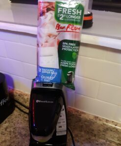 FoodSaver 1-Quart BPA-Free Multilayer Construction Vacuum Zipper Bags, 18 Count 18 Count (Pack of 1) 26 71wIRf2WxLL