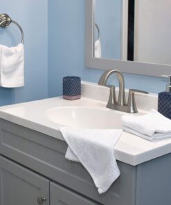 Alternative view of Pacific Linens 24-Pack White 100% Cotton Towel Washcloths, Durable, Lightweight, Commercial Grade and Ultra Absorbent 1