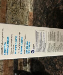SAMSUNG Genuine Filter for Refrigerator Water and Ice, Carbon Block Filtration for Clean, Clear Drinking Water, 6-Month Life, HAF-CIN/EXP, 1 Pack 52 71wJ3TwMsUL