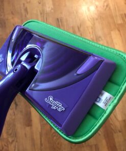 Swiffer WetJet Hardwood and Floor Spray Mop Cleaner Starter Kit, Includes: 1 Power Mop, 10 Pads, Cleaning Solution, Batteries 16 Piece Set Cleaner Kit 30 71wKTsICuEL