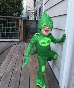 Disguise Deluxe PJ Masks Gekko Costume Small (2T) 29 71wL66f9RrL