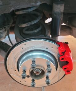 R1 Concepts Eline Drilled Slotted Brake Rotors + Ceramic Pads Kit Bmw 323,325,328, (E46) 35 71wLsaGYw2L