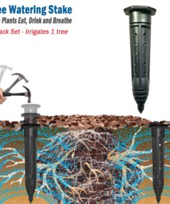 smart spring Tree Watering Stake Large for Trees, Bushes, shrubs, Irrigation Stake 8 inches (3) 3 9 71wLtrMaWL