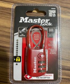 Master Lock TSA Set Your Own Combination Luggage Lock, TSA Approved Lock for Backpacks, Bags and Luggage, Colors May Vary 31 71wLy3TujXL