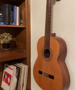 String Swing CC01K-BW Guitar Hanger and Guitar Wall Mount Bracket Holder for Acoustic and Electric Guitars Black Walnut 34 71wM3vnVdZL