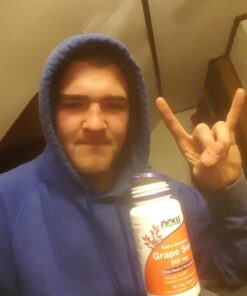 NOW Supplements, Grape Seed (a Highly Concentrated Extract with a Minimum of 90% Polyphenols) Extra Strength 250 mg, 90 Veg Capsules 21 71wMjcEbLRL