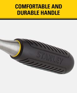 STANLEY Chisel Set, 150 Series, Short Blade, Wood, 3-Piece (16-150) 18 71wNf3BwaNL