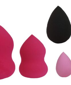 Cosmetic Pro Makeup Blender Sponges-3pc Pack(Big,Regular,Mini) - Easily Blend Liquid Foundation, Highlight and Contour-Flawless Sponge Applicator Set 3 Piece Assortment 20 71wO202ahL