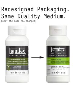 Alternative view of Liquitex Professional Fluid Medium, 118ml (4-oz), Slow-Dri Blending 4-oz