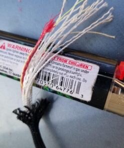 PSKOOK Survival Paracord Parachute Fire Cord Survival Ropes Red Tinder Cord PE Fishing Line Cotton Thread 7 Strands Outdoor 20, 25, 100 Feet Black-100ft 14 71wQFwLTi5L