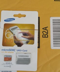 Samsung EVO 64GB 48/MB/s Micro SDXC Memory Card with Adapter up to (MB-MP64DA/AM) 54 71wQQ4sV8tL