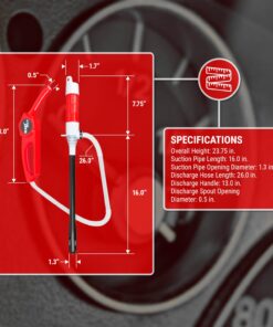 2D Battery Operated Liquid, Gas and Water Transfer Pump 12 71wRt496cAL
