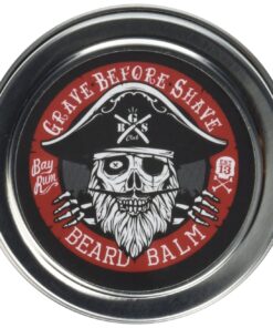 Grave Before Shave™ Bay Rum Beard Balm (4 oz) 4 Ounce (Pack of 1)