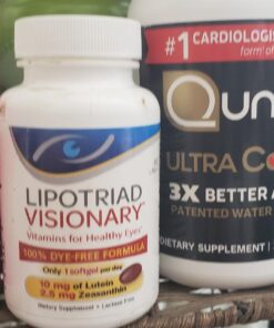 Lipotriad Visionary Eye Vitamin and Mineral Supplement with AREDS2® Ingredients in Our own Custom Formula, 60 Count 60 Count (Pack of 1) 20 71wSPXoTNL
