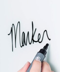 U Brands Glass Dry Erase Board, 96 x 47 Inches, White Frosted Non-Magnetic Surface, Frameless 47'' x 96'' 16 71wScmPdhtL