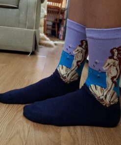 Chalier Womens Fun Socks Famous Painting Patterned Art Socks & Printed Cool Novelty Funny Socks for Women One Size 1 Set A-oil Painting Multicolor 2 (5 Pairs) 29 71wT1MzUd6L