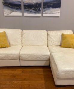 Weiman Leather Cleaner & Conditioner - 12 Fl Oz - Non Toxic Cleans Conditions and Restores Leather Surfaces - UV Protectants Help Prevent Cracking or Fading of Leather Couches Car Seats Shoes Purses 49 71wTc3H0kDL