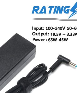 65W Laptop Charger for HP EliteBook 840 850 845 830 820 / ProBook 450 430 440 446 455 470 / 640 650 745 735 725 755 - Power Cord 9 71wToMUajuL