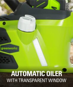 Greenworks 40V 16" Brushless Cordless Chainsaw (Great For Tree Felling, Limbing, Pruning, and Firewood / 75+ Compatible Tools), 4.0Ah Battery and Charger Included 16" (4.0Ah) Gen 1 41 71wTxhCy4S