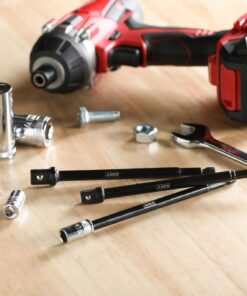 ARES 70001-6-Inch Impact Grade Socket Adapter Set - Turns Power Drill into High Speed Nut Driver - 1/4-Inch, 3/8-Inch, and 1/2-Inch Drive 6 Inch 15 71wUaigFL