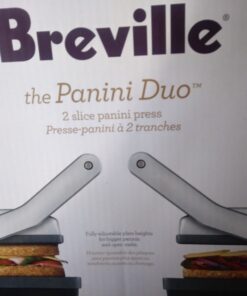 Breville Duo 1500-Watt Nonstick Panini Press, Silver 40 71wUuuawJIL
