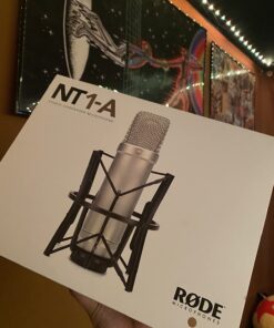 Rode NT1-A Large-Diaphragm Condenser Microphone NT1 3rd Gen Silver 49 71wV9GT2lL