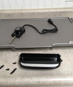 Presto Ceramic 22-inch 07062 Electric Griddle with removable handles, Black, One Size 59 71wVC9JsMJL