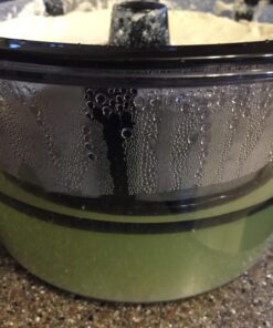 Euro Cuisine GY60 Greek Yogurt Maker with Ultra Fine Mesh Stainless Steel Strainer Basket, BPA Free, Patented Greek Yogurt Strainer, Ideal for Healthy Homemade Yogurt, Dips, and Desserts (Black) 36 71wVh1tRubL