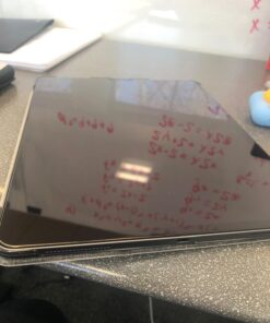 amFilm (2 Pack for iPad Pro 12.9 (2022, 2021, 2020, 2018) Glass Screen Protector for iPad Pro 12.9 inch, Tempered Glass, Ultra Sensitive, Face ID and Apple Pencil Compatible 29 71wWLDsmOpL