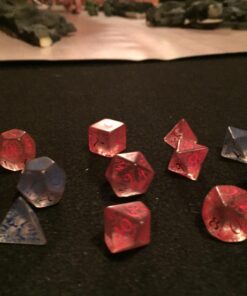 Elvish Dice Transparent/Blue (7) 22 71wXkURBCbL