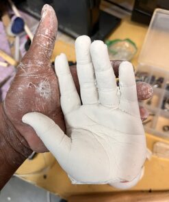 Alginate Molding Powder for Hand Casting Kit & Multi-Use Projects - 3 lb Casting Plaster Material - Family Keepsakes- Create-a-Mold by Luna Bean Alginate 39 71wYCVc3woL