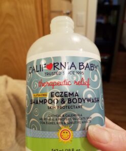 California Baby Eczema Shampoo & Bodywash - No Fragrance Therapeutic Relief - 19 oz 19 Fl Oz (Pack of 1) 19 71wYddIWvyL
