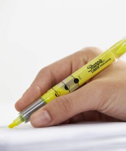 Alternative view of SHARPIE Liquid Highlighters, Chisel Tip, Fluorescent Yellow, 12 Count 12ct Yellow