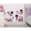 RoomMates RMK2280SCS Doc Mcstuffins Peel and Stick Wall Decals 10 inch x 18 inch 37 71wZW6N2tyL