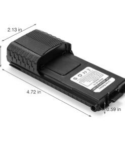 BAOFENG BL-5L 3800mAh Extended Battery Compatible with UV-5R RD-5R UV-5RTP UV-5R Plus, Original Pack, Black 34 71waBEMFgQL