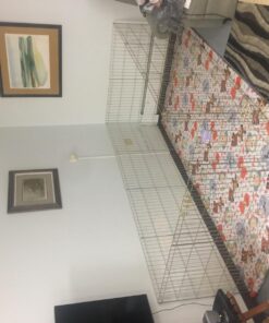 MidWest Homes for Pets Foldable Metal Dog Exercise Pen / Pet Playpen, Gold zinc w/ door, 24'W x 30'H, 1-Year Manufacturer's Warranty 30" H 40 71waivfZ 3L